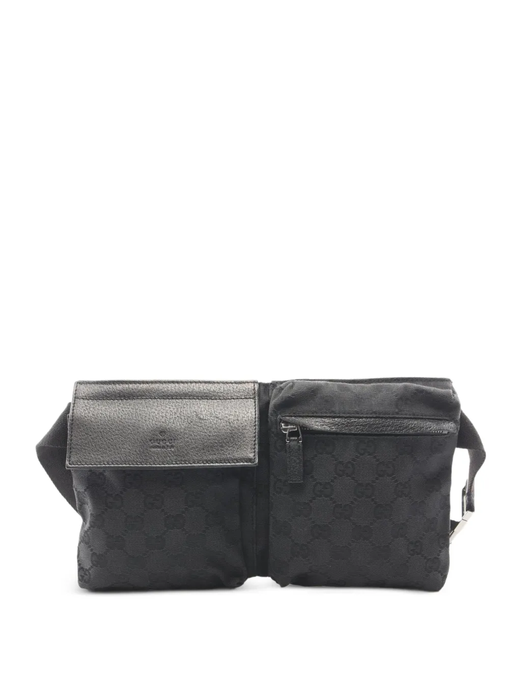 Gucci Pre-Owned 2000s GG canvas belt bag - Nero