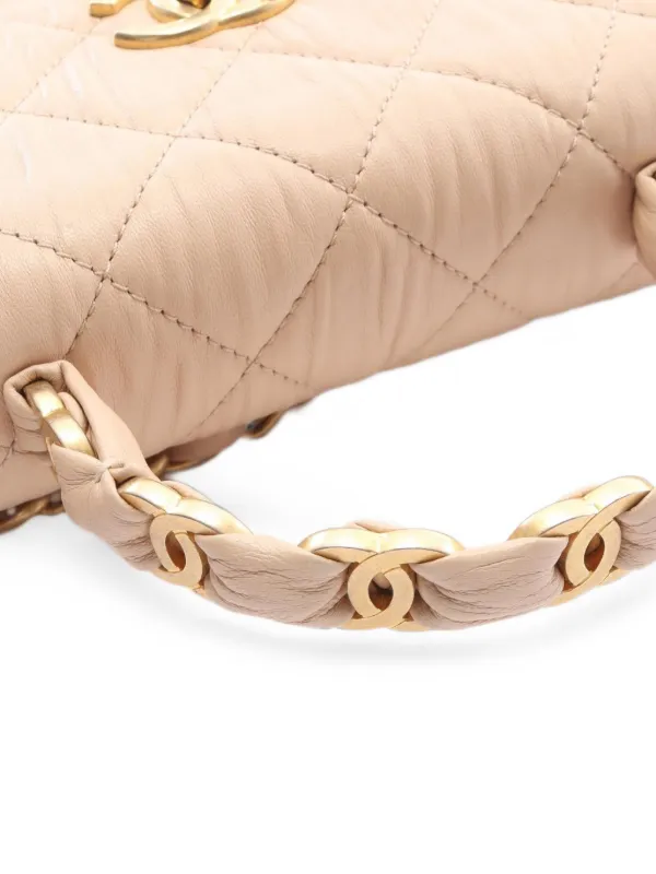 CHANEL Pre-Owned 2021-2022 マトラッセ ハンドバッグ ミニ