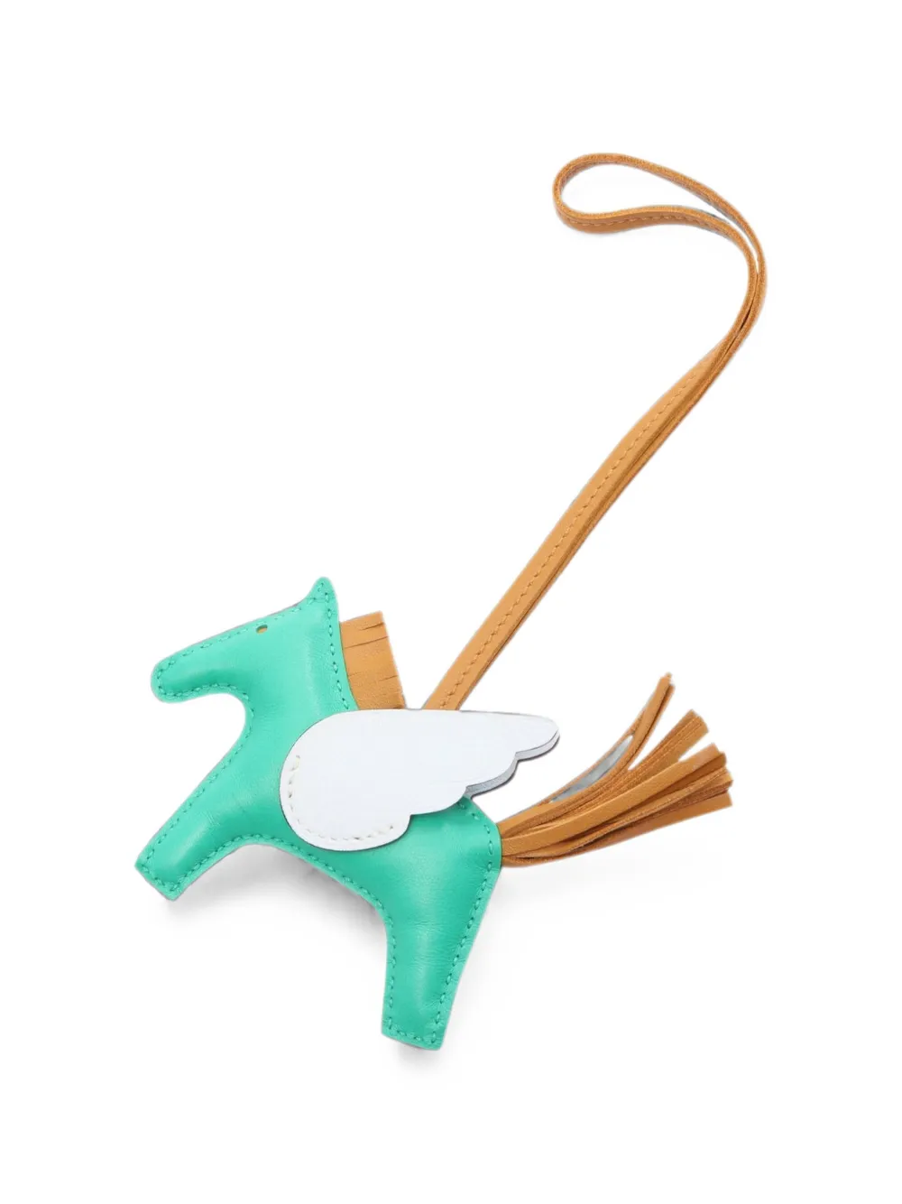 Hermès Pre-Owned 2021 Rodeo Pegasus PM bag charm - Green