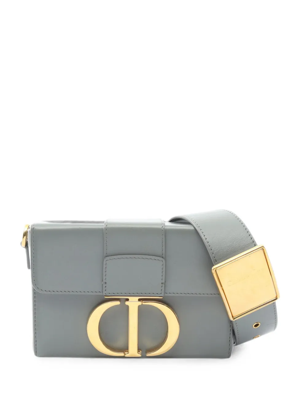 Christian Dior Pre-Owned 2000s 30 Montaigne box shoulder bag - Grey