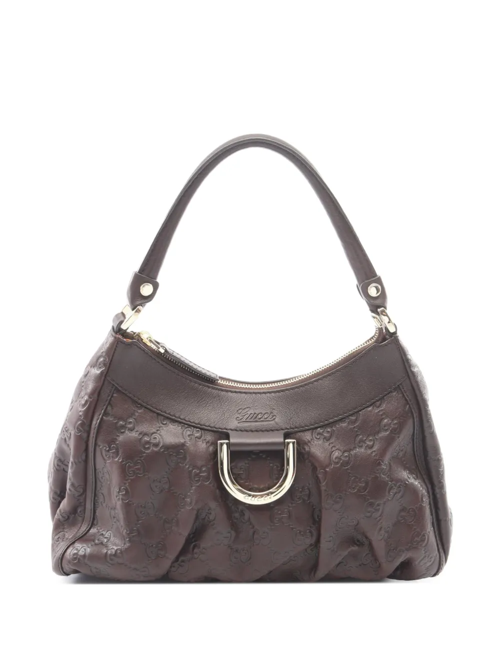Gucci Pre-Owned 2010s Abby Guccissima shoulder bag - Braun