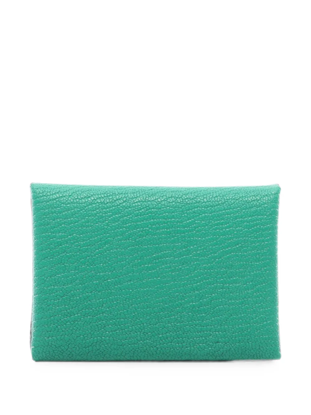 Hermès Pre-Owned 2022 Calviduo coin purse - Green