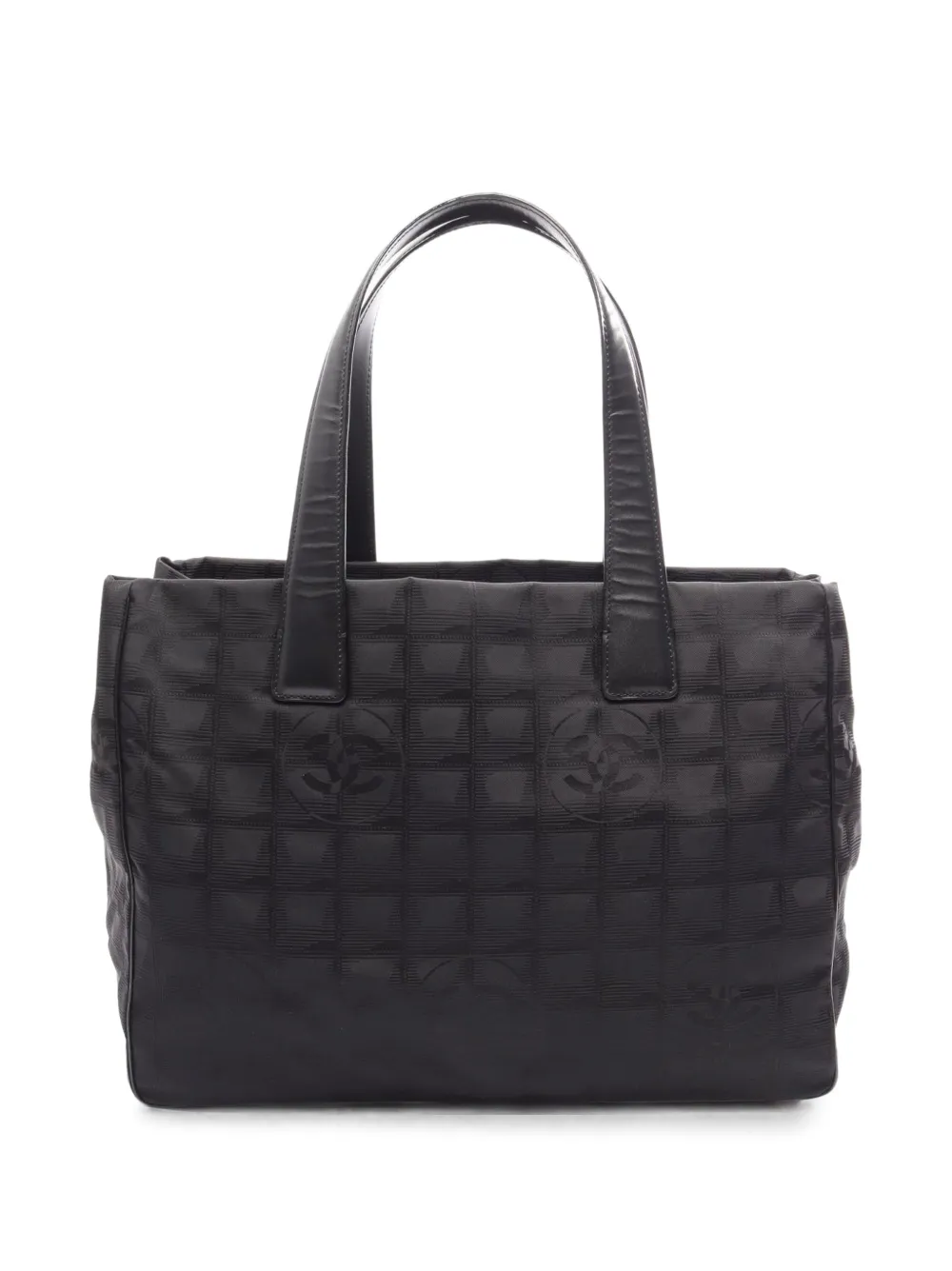 CHANEL Pre-Owned 2006-2008 New Travel Line MM tote bag - Nero