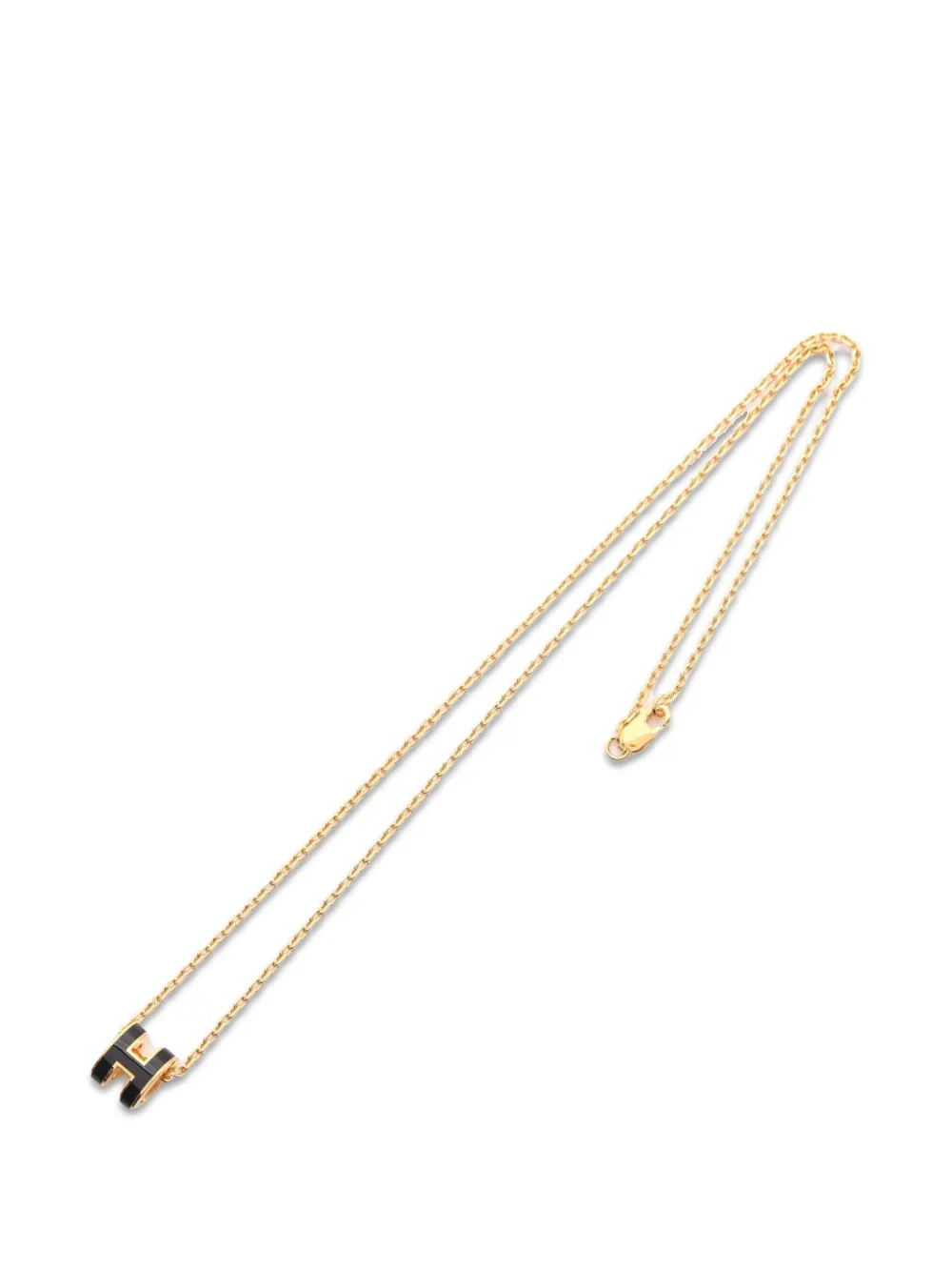 Hermès Pre-Owned 2010s Mini Pop H necklace - Oro