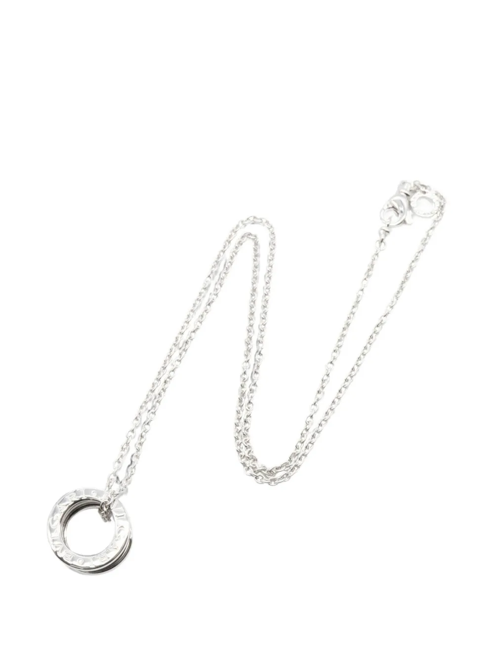 Bvlgari Pre-Owned 2010s B-zero1 necklace - Silber
