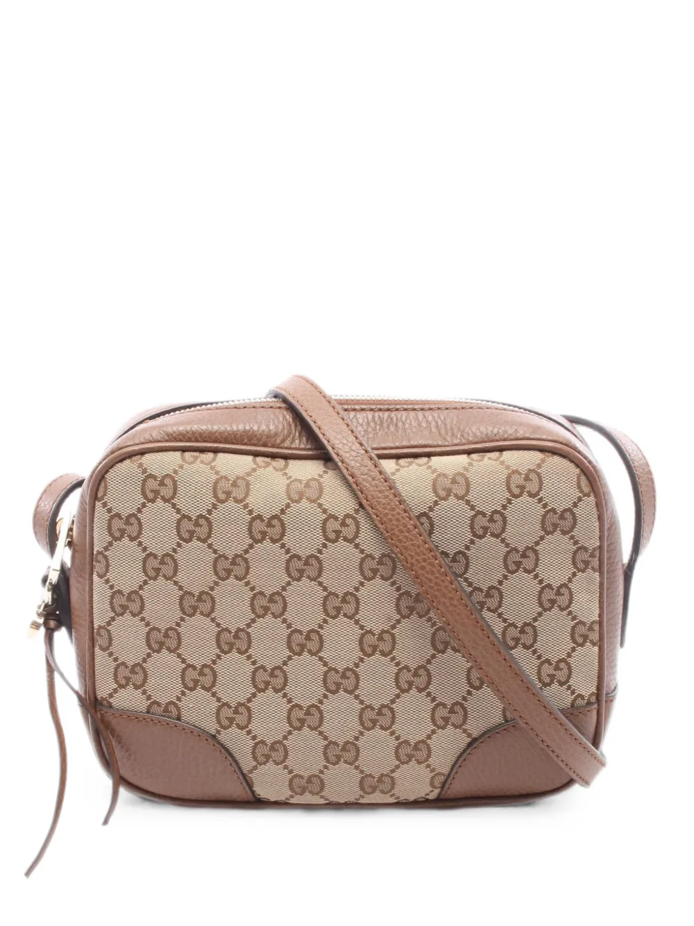 Gucci Pre-Owned 2010s Bree GG canvas shoulder bag - Brown