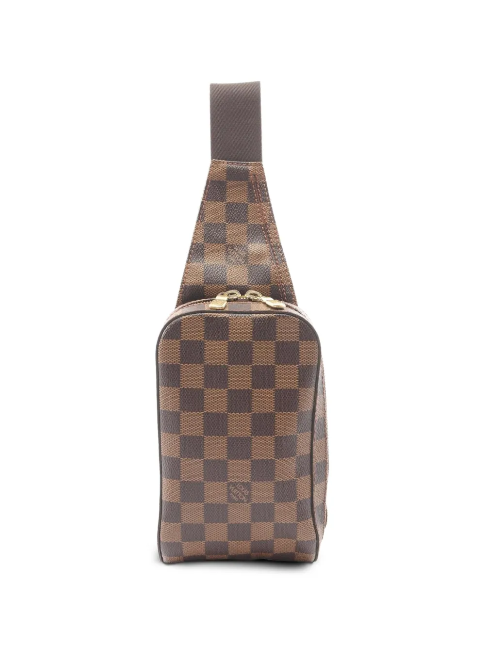 Louis Vuitton Pre-Owned 2004 Geronimos Damier Ebene belt bag - Marrone