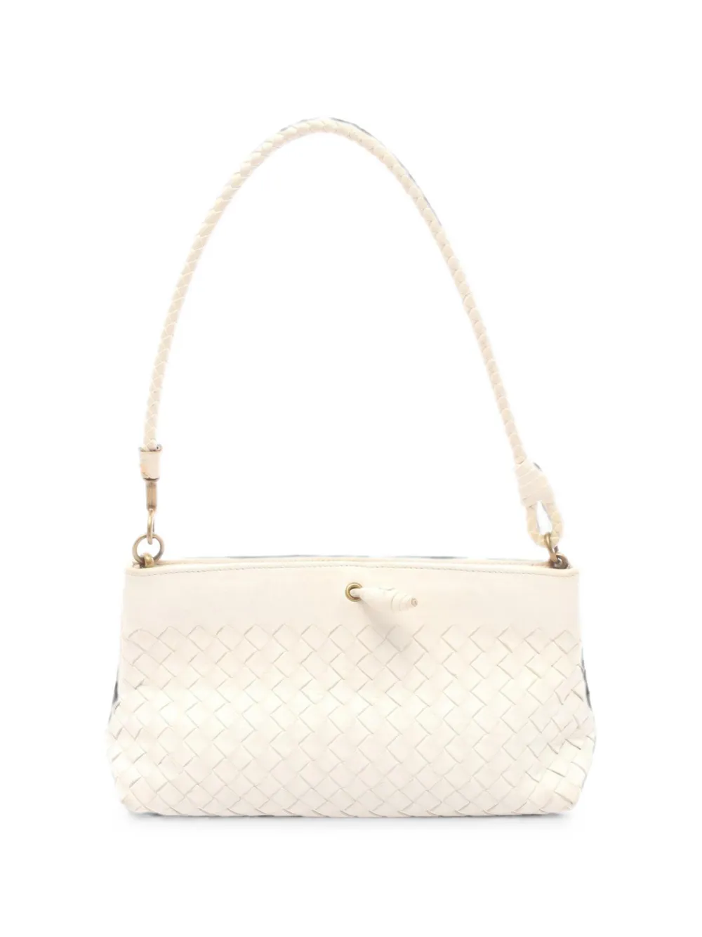 Bottega Veneta Pre-Owned 2000s Intrecciato shoulder bag - Neutrals
