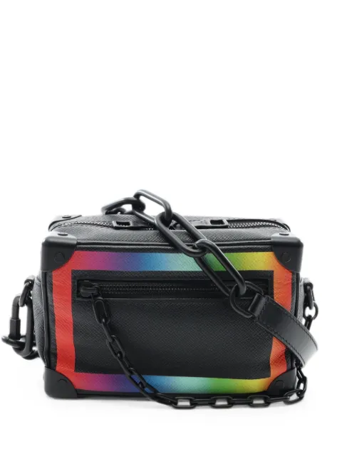 Louis Vuitton Pre-Owned 2019 Taiga rainbow chain shoulder bag