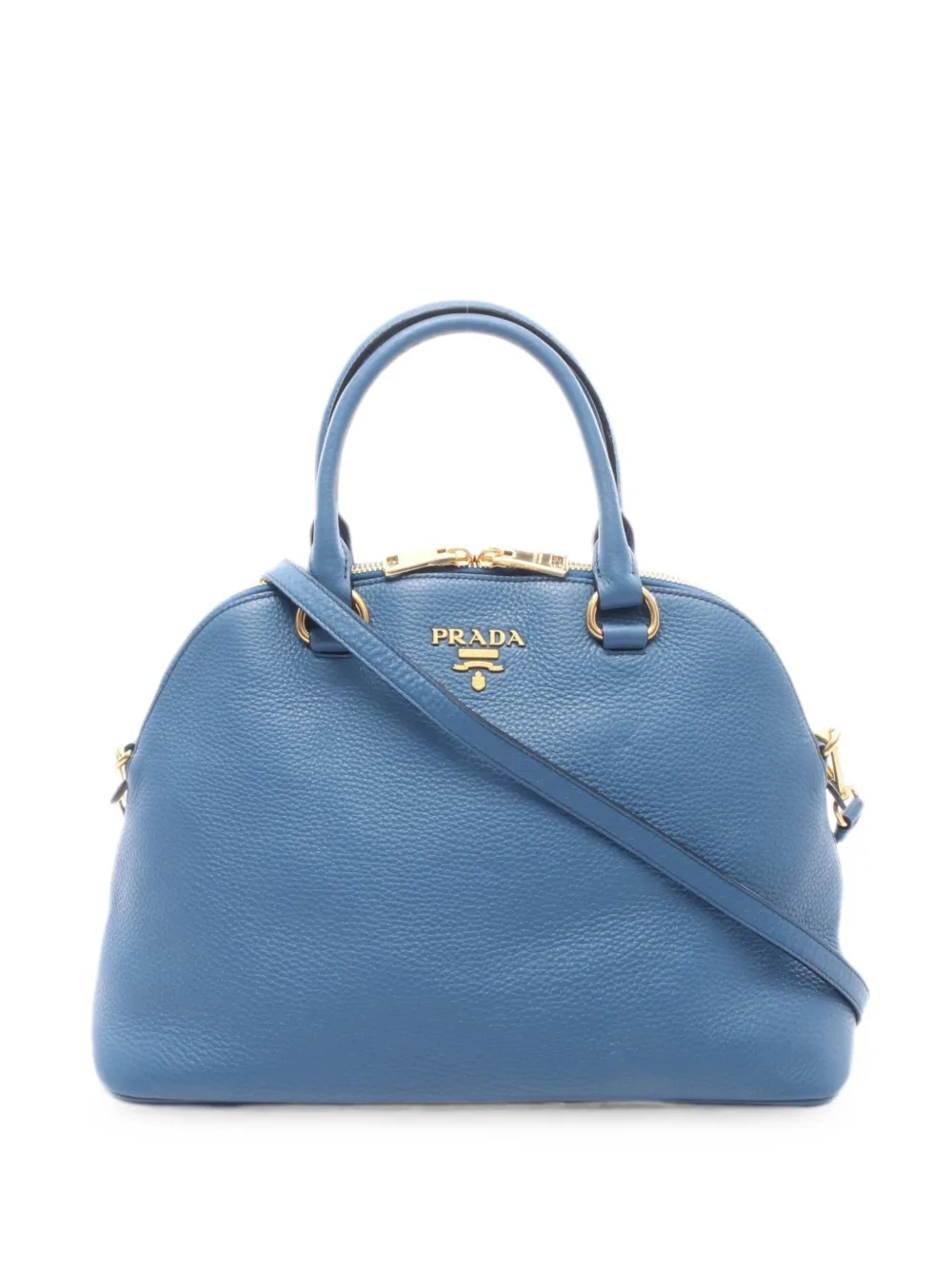 Prada Pre-Owned 2010s Vitello Dino tote bag - Blue