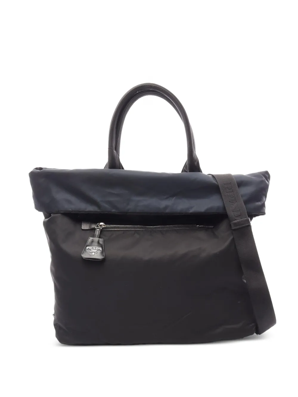 Prada Pre-Owned 2000s Tessuto reversible tote bag - Schwarz
