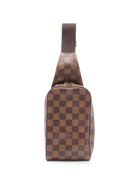 Louis Vuitton Pre-Owned 2001 Geronimos Damier Ebene canvas backpack