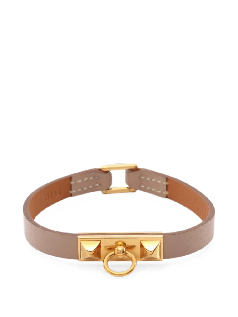Hermès Pre-Owned 2013 mini Rivale bracelet - Toni neutri