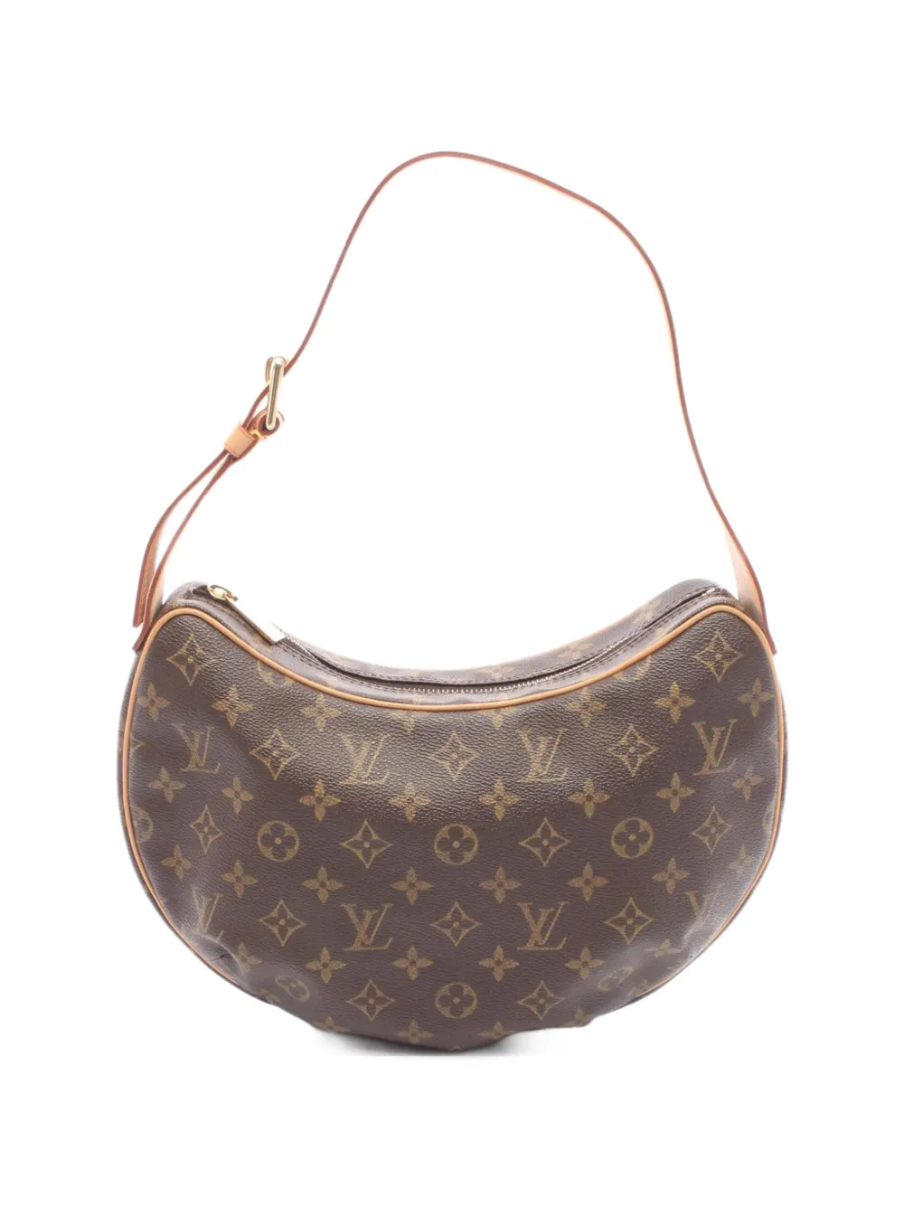 Louis Vuitton Pre-Owned 2003 MM Croissant Monogram shoulder bag - Marrone