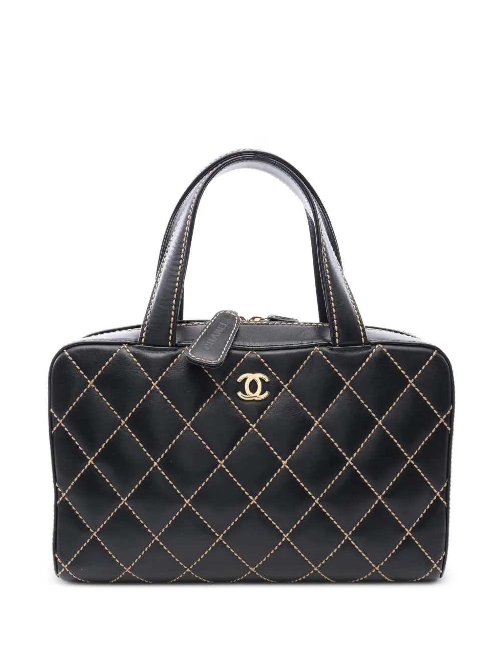 CHANEL Pre-Owned 2002-2003 Wild Stitch tote bag - Nero