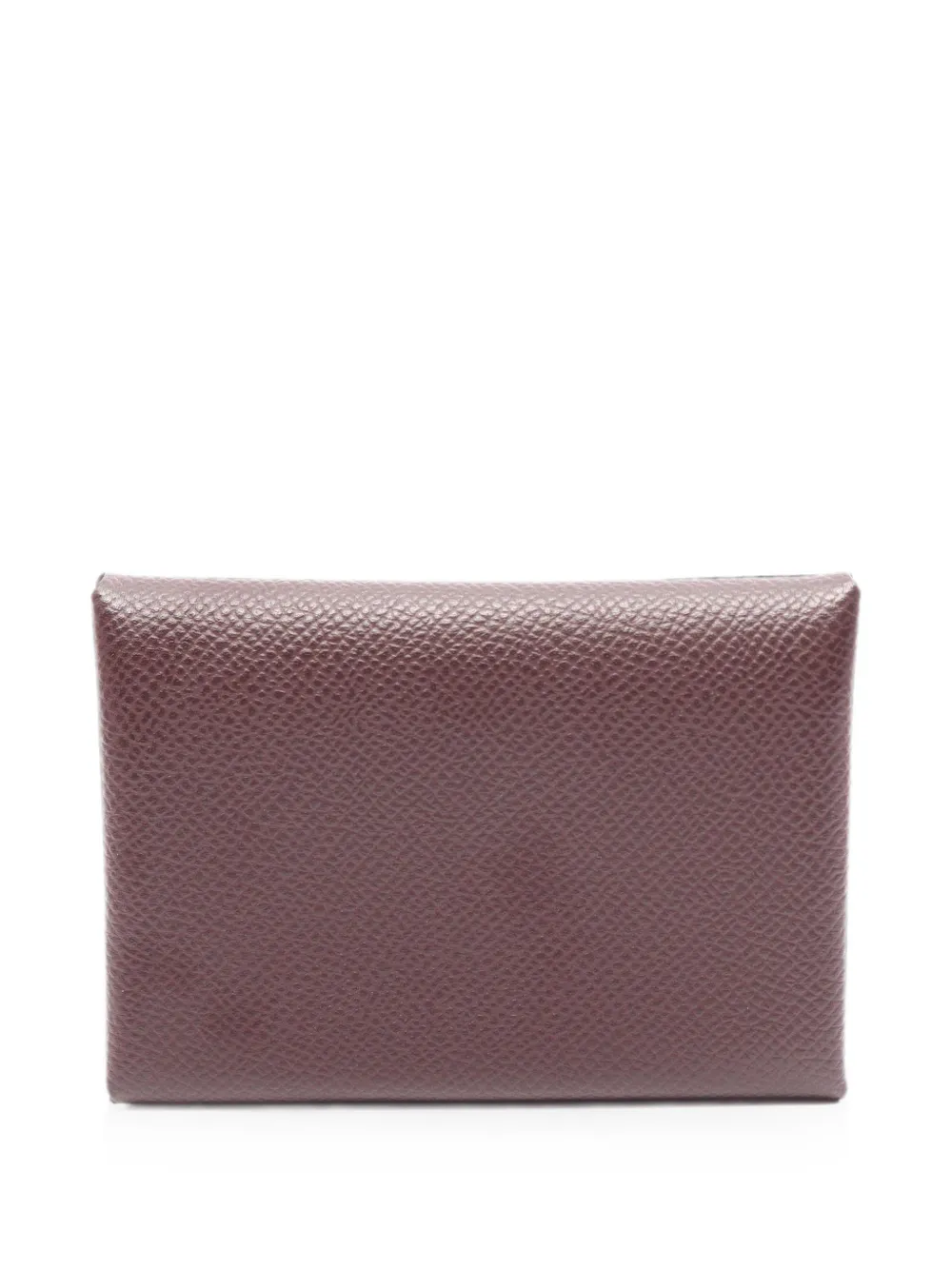 Hermès Pre-Owned Calviduo Epsom coin purse - Brown