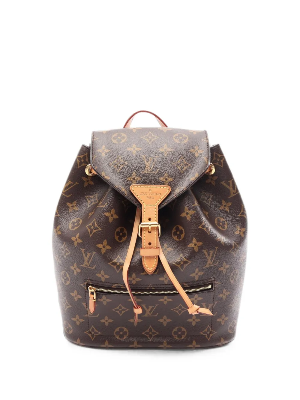 Louis Vuitton Pre-Owned 2018 Montsouris Monogram backpack - Marrone
