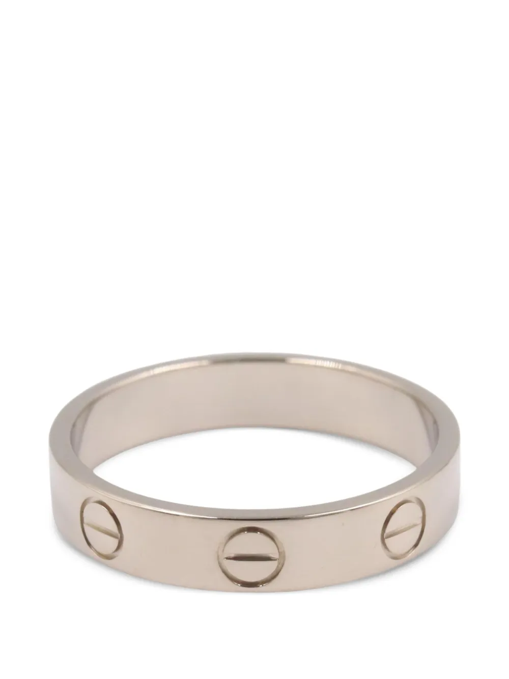Cartier 2010s mini Love ring - Silber