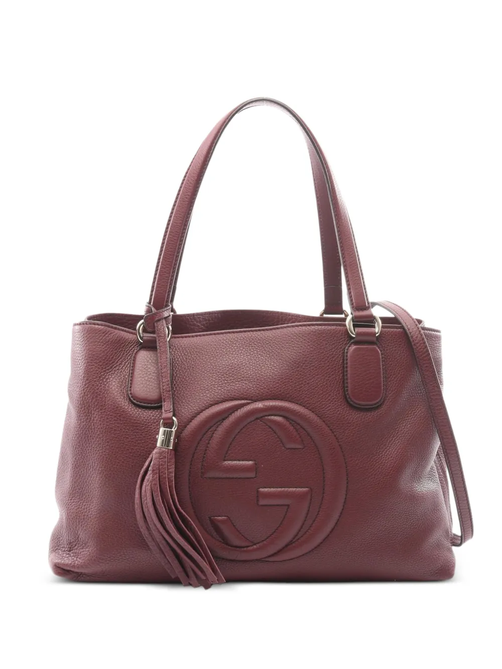 Gucci Pre-Owned 2010s Soho Interlocking G tote bag - Rosso