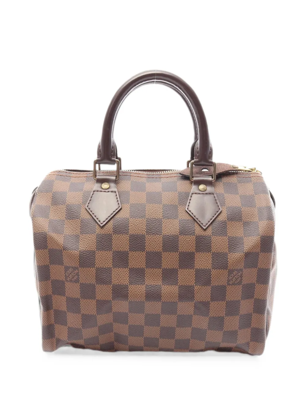 Louis Vuitton Pre-Owned 2008 25 Damier Ebene Speedy tote bag - Marrone