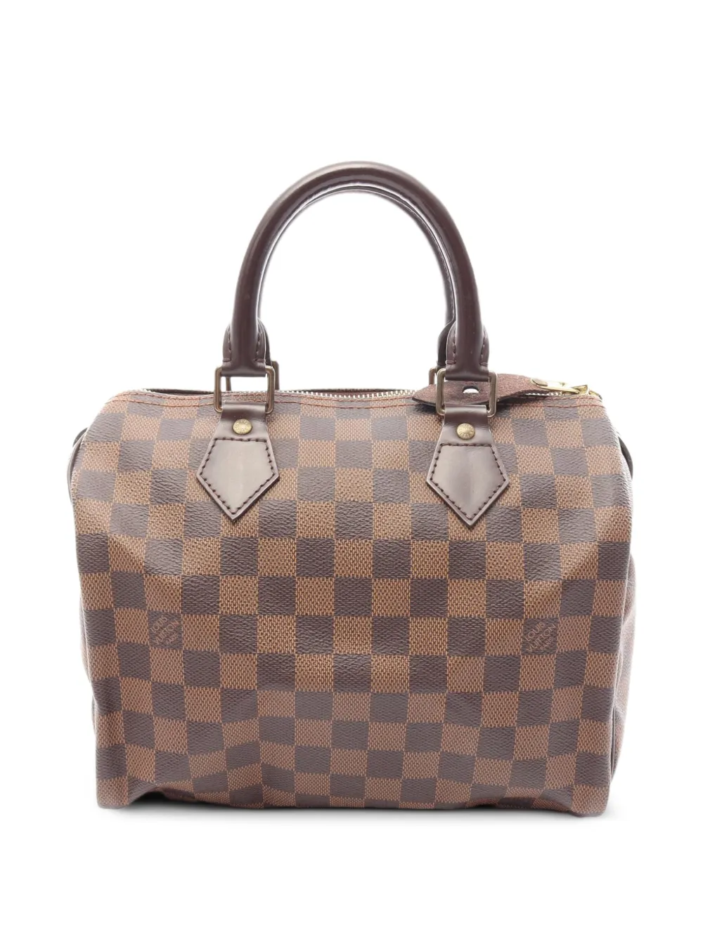 Louis Vuitton Pre-Owned 2008 25 Damier Ebene Speedy tote bag - Marrone