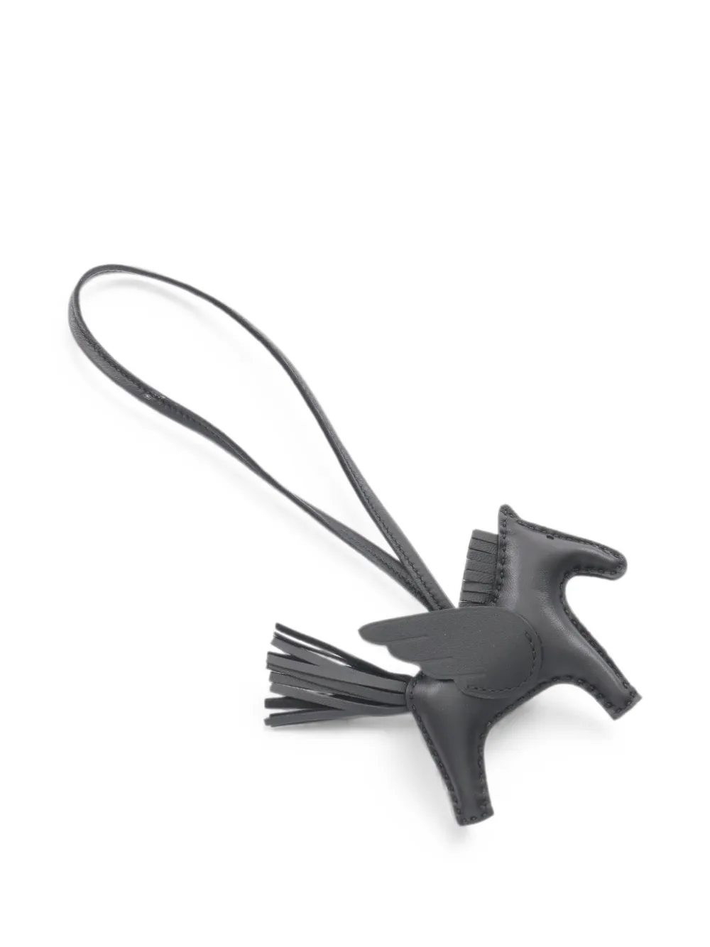 Hermès Pre-Owned Rodeo PM Pegasus bag charm - Black