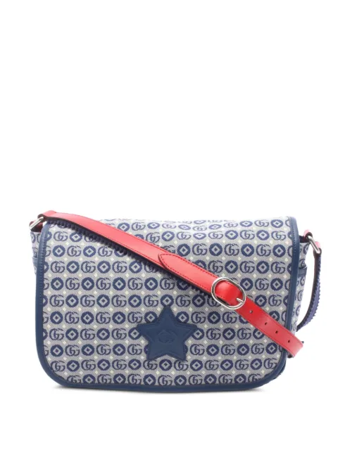 Gucci Pre-Owned 2010s Schultertasche mit GG-Stern-Patch