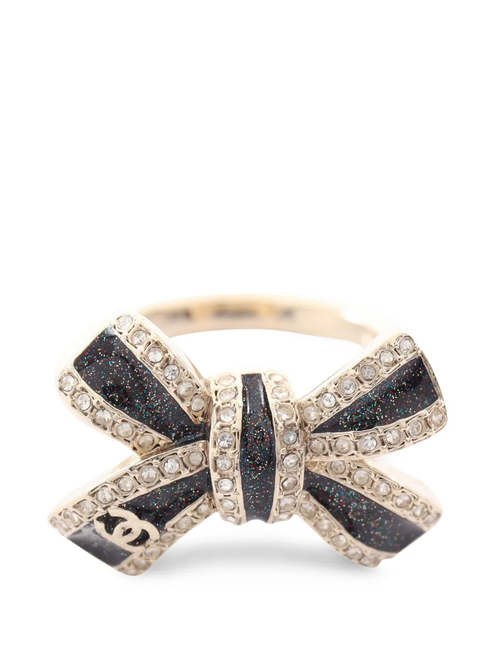 CHANEL Pre-Owned Coco-mark ring - Oro