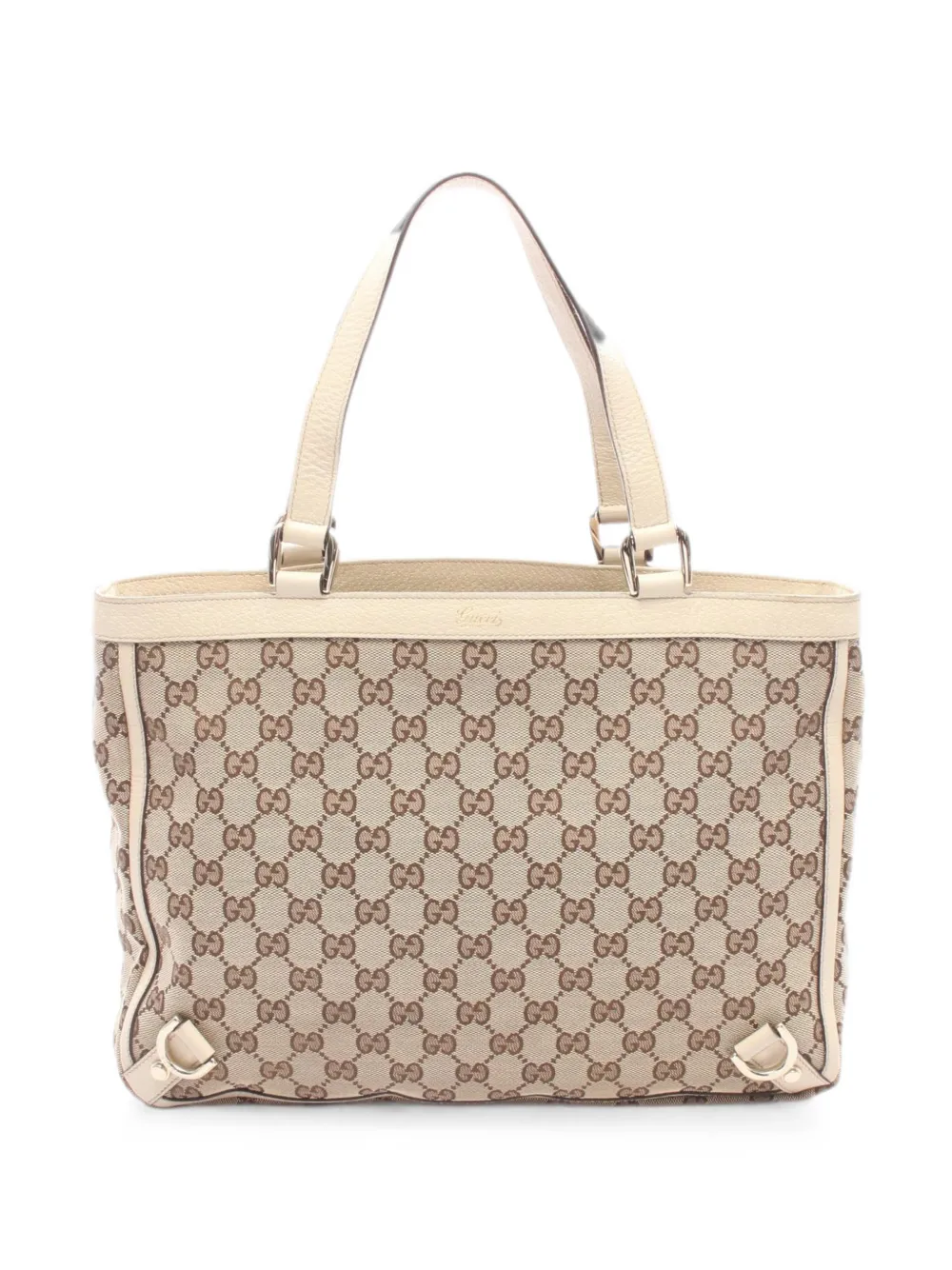 Gucci Pre-Owned 2000s Abby-GG canvas tote bag - Neutrals