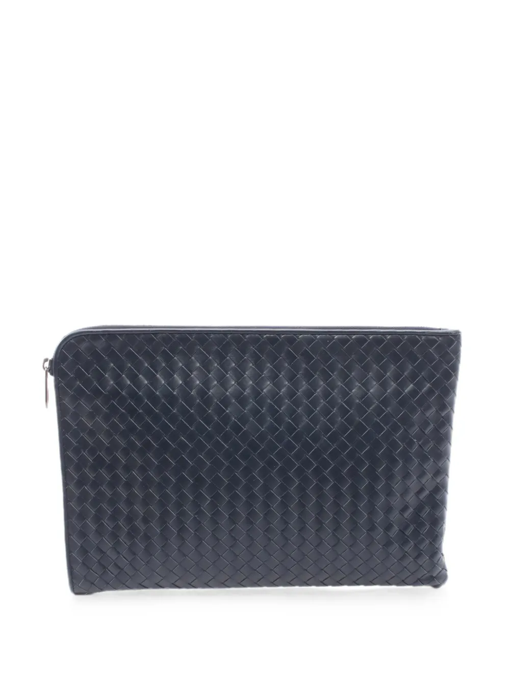 Bottega Veneta Pre-Owned 2000s Intrecciato clutch bag - Blau
