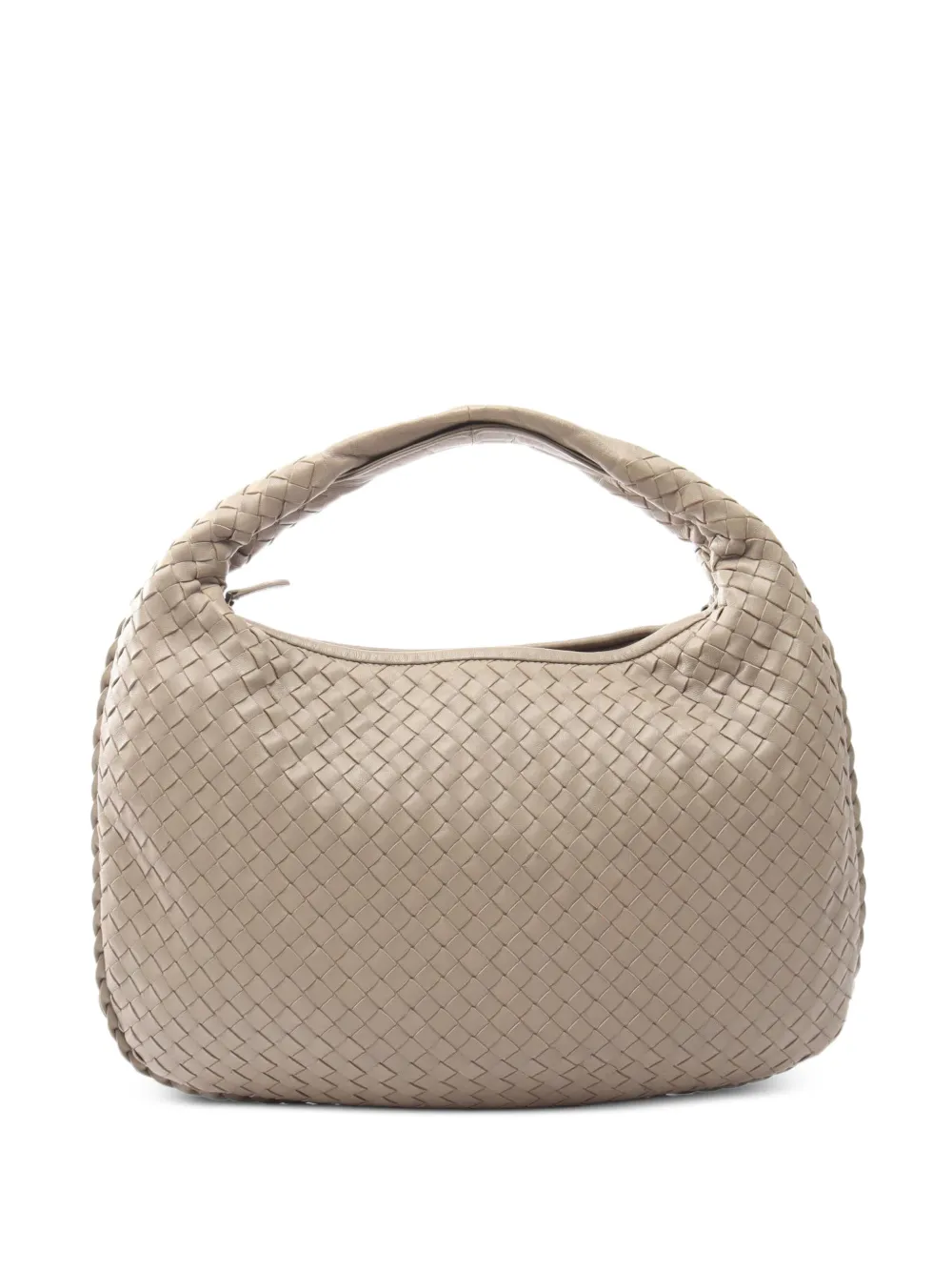 Bottega Veneta Pre-Owned 2000s Intrecciato Veneta shoulder bag - Nude