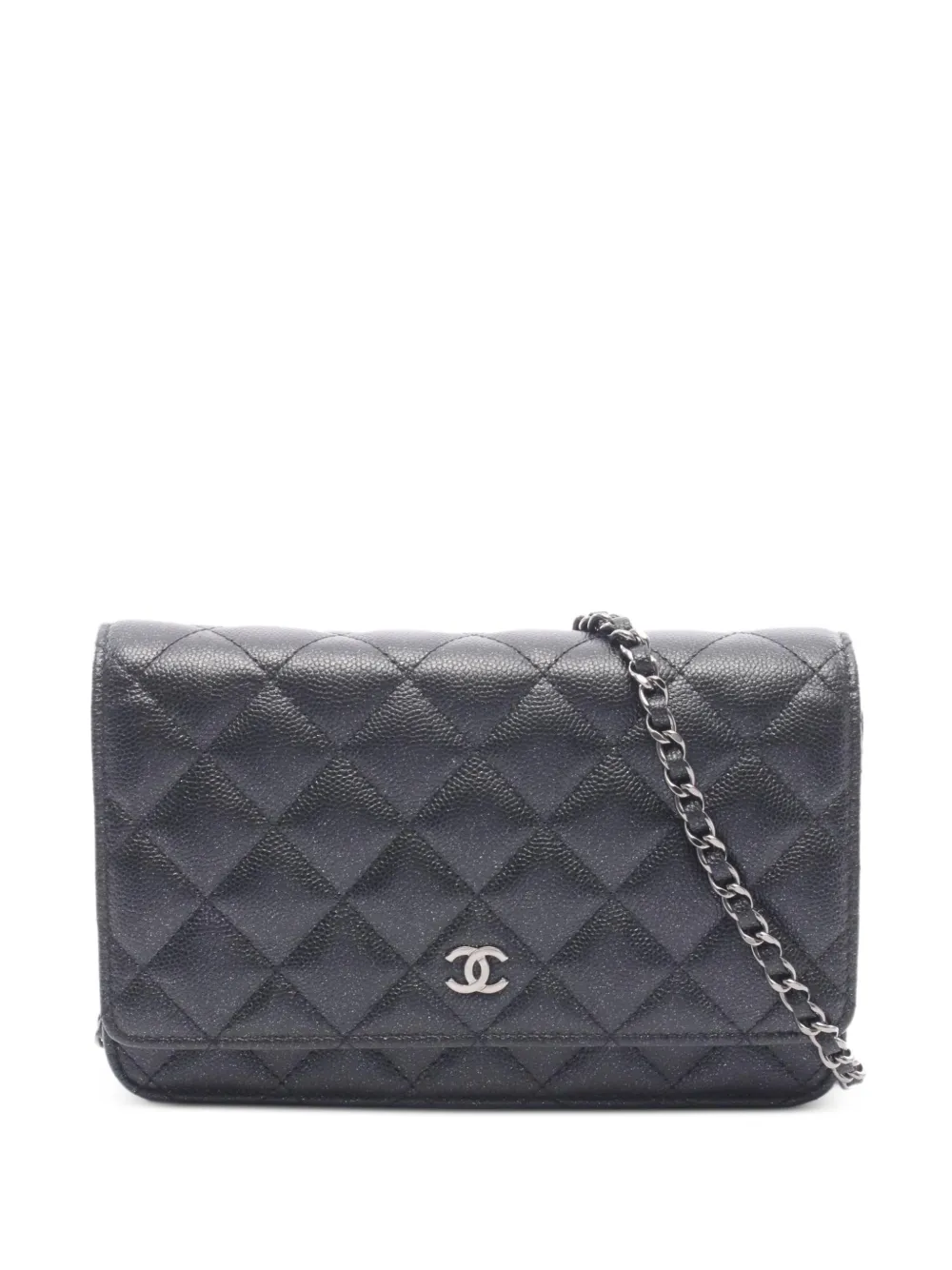 CHANEL Pre-Owned 2017-2018 matelassé mini bag - Nero