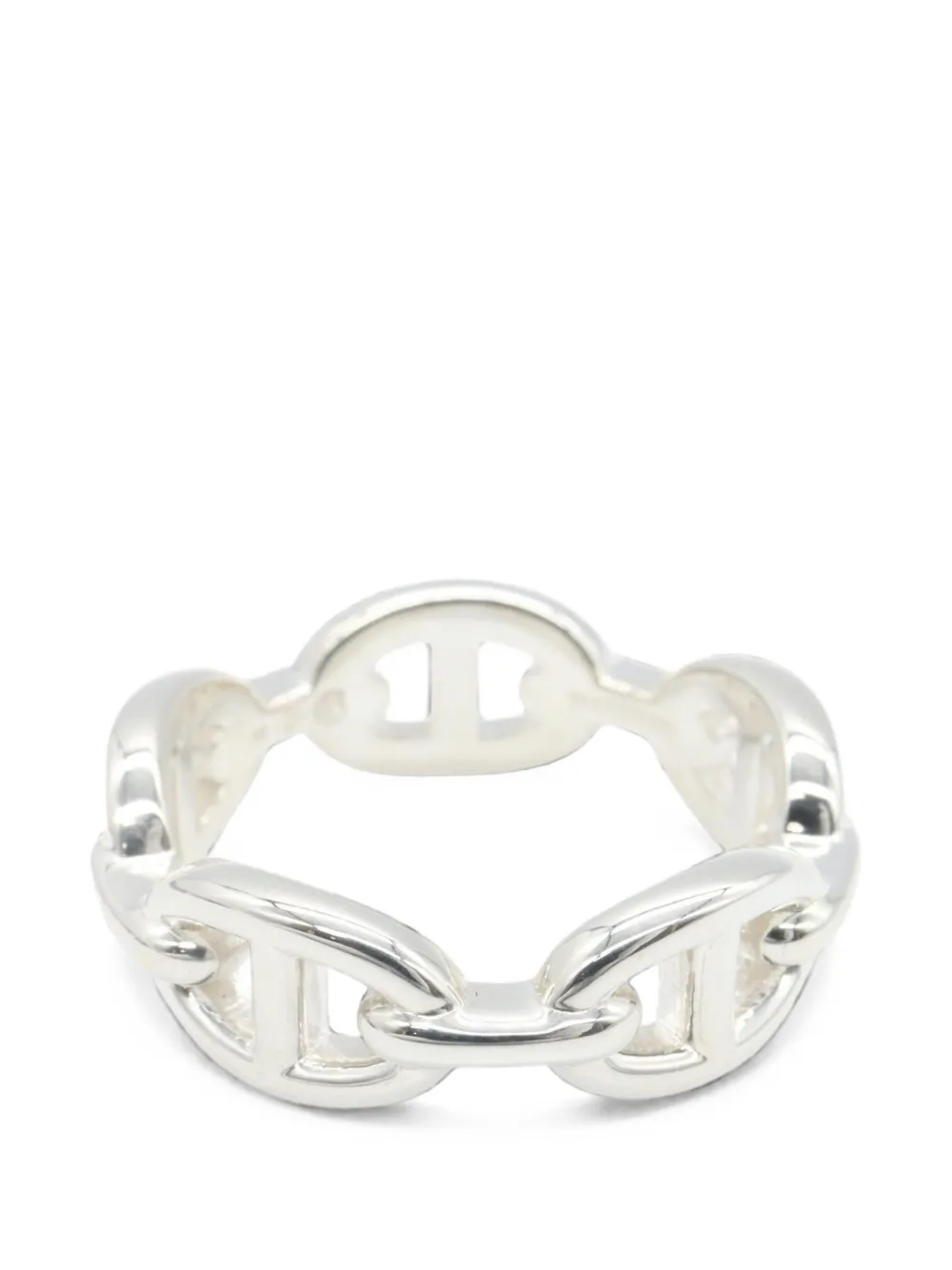Hermès Pre-Owned 2010s PM Chaîne d'Ancre Enchene ring - Silver