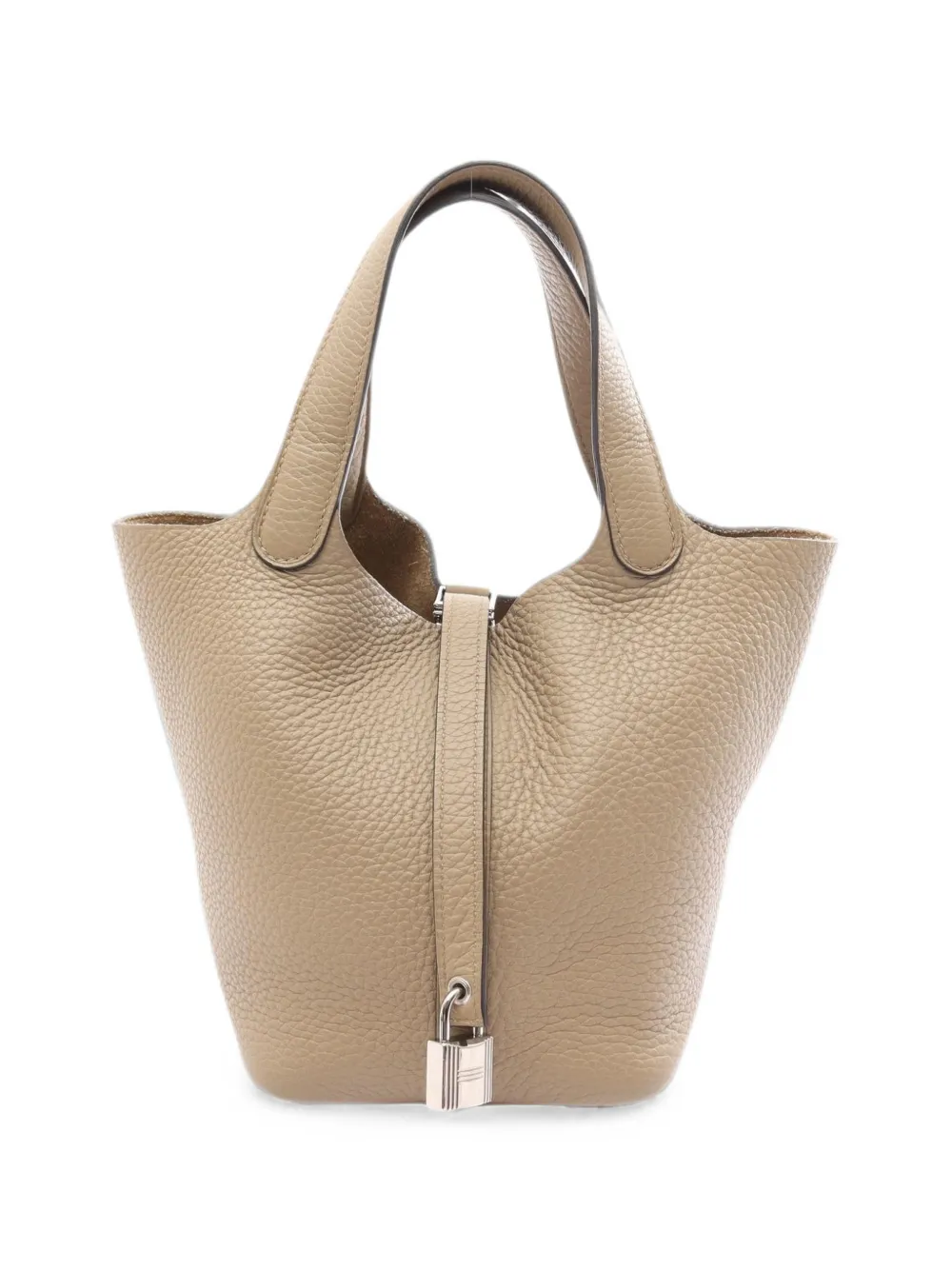 Hermès Pre-Owned 2023 Picotin Lock PM leather tote bag - Neutrals