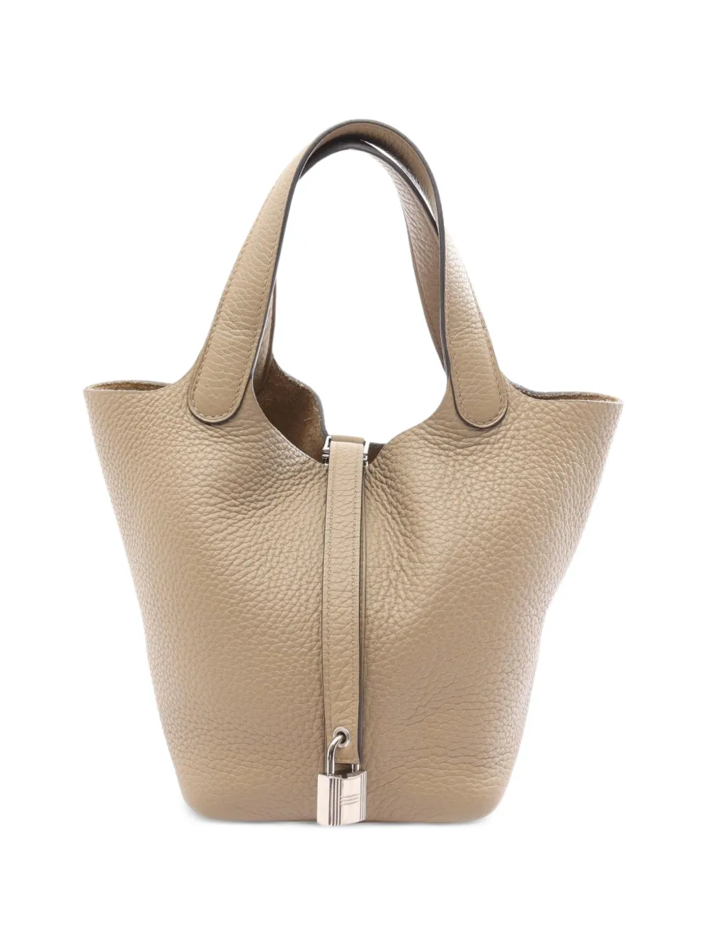 Hermès Pre-Owned 2023 Picotin Lock PM leather tote bag - Nude