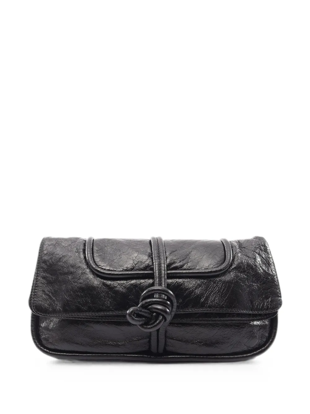 Loewe Pre-Owned 2000s Twisted Knot clutch bag - Schwarz
