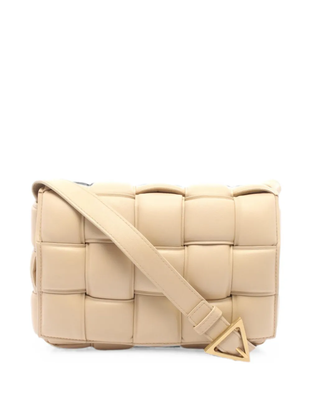 Bottega Veneta Pre-Owned 2010s Cassette padded shoulder bag - Yellow