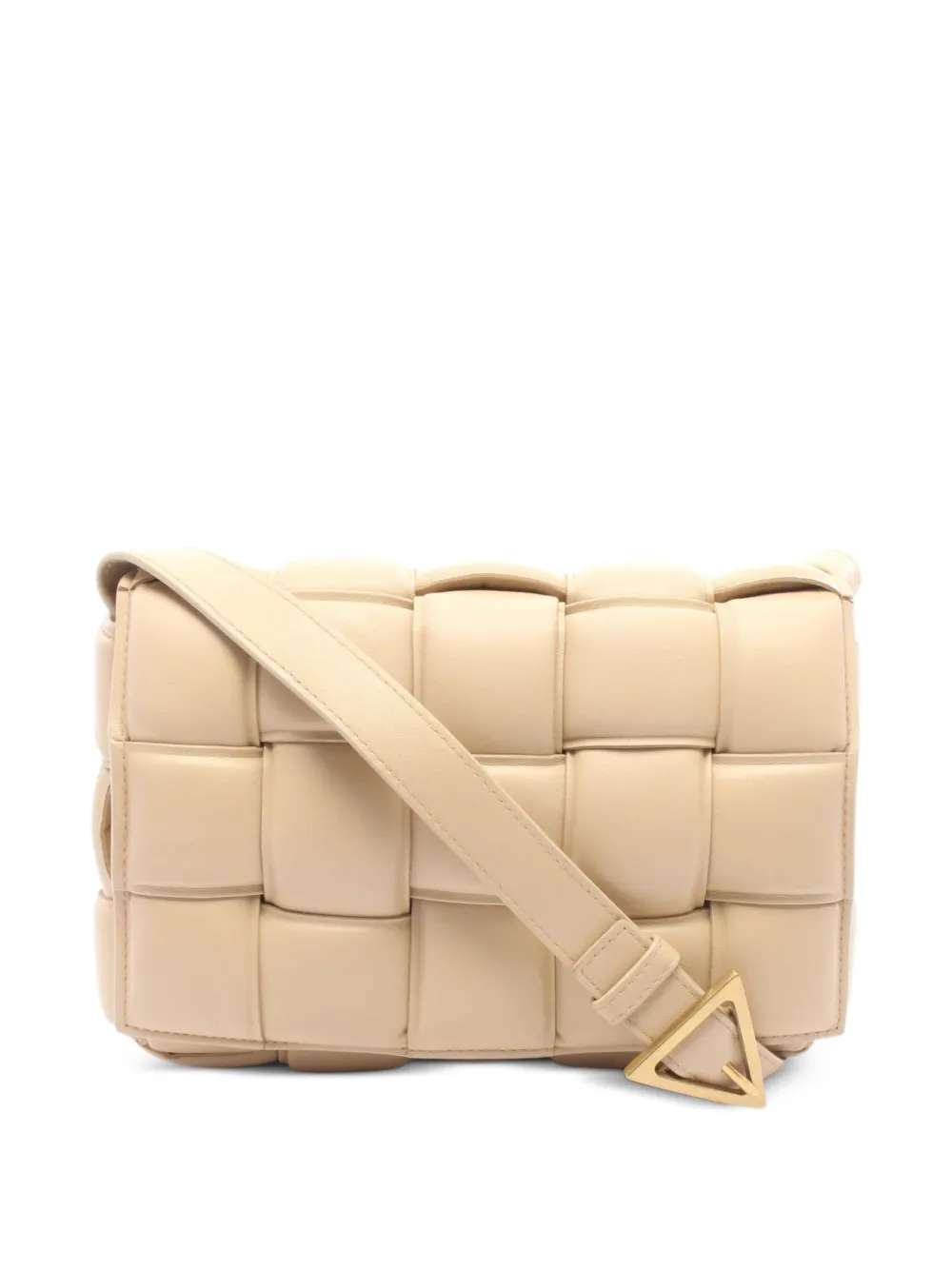 Bottega Veneta Pre-Owned 2010s Cassette padded shoulder bag - Gelb