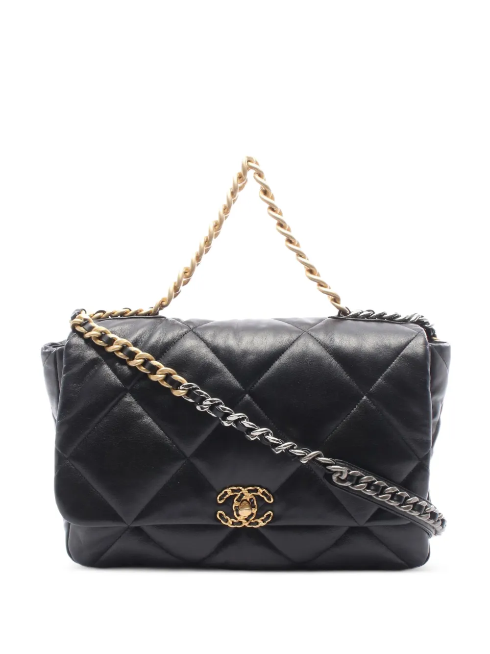 CHANEL Pre-Owned 2019 19 Dizeneuf shoulder bag - Schwarz