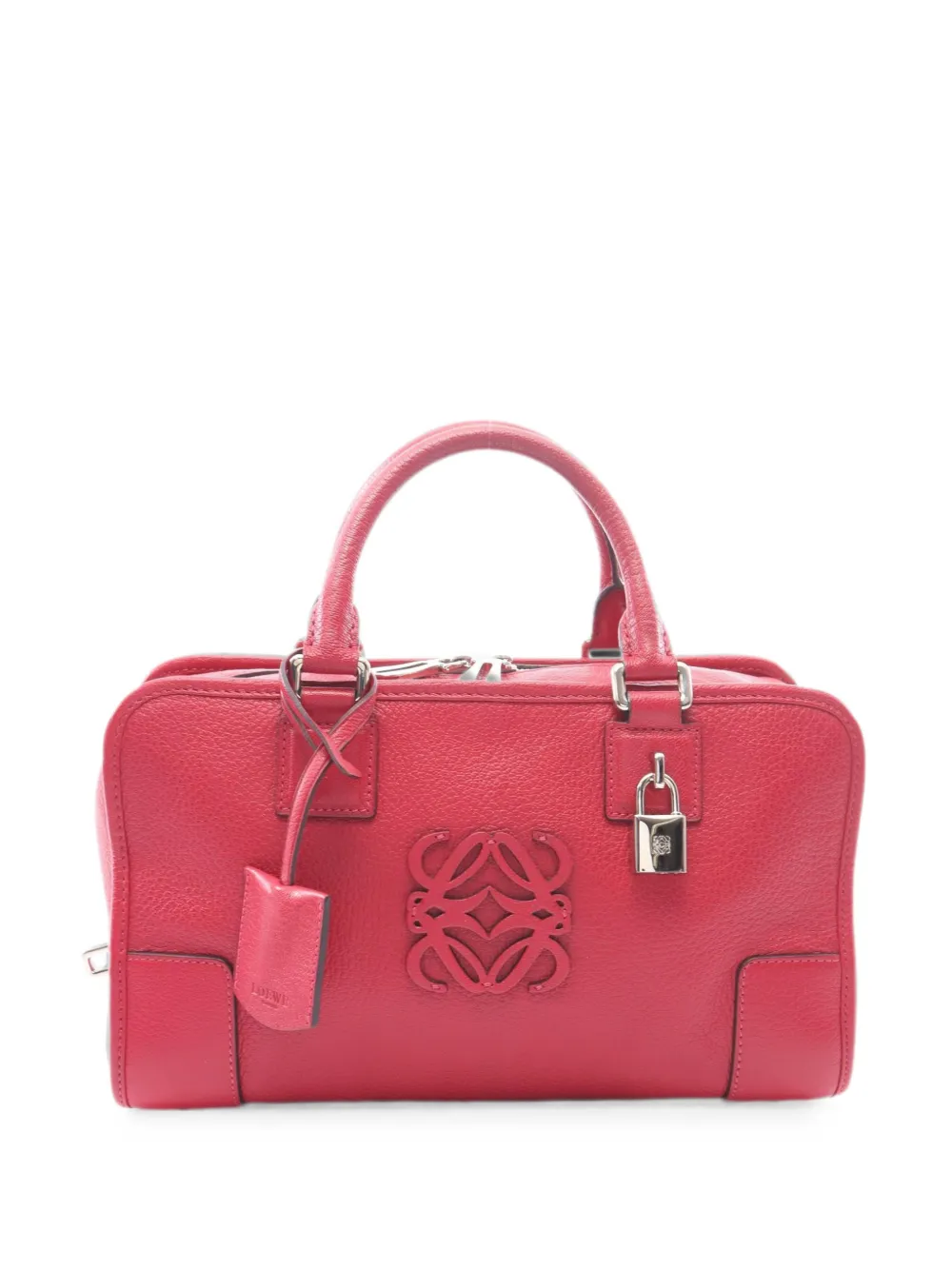 Loewe Pre-Owned 2010s 28 Amazona weekend bag - Red