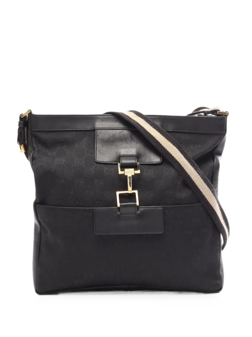 Gucci Pre-Owned 2000s GG canvas shoulder bag - Nero