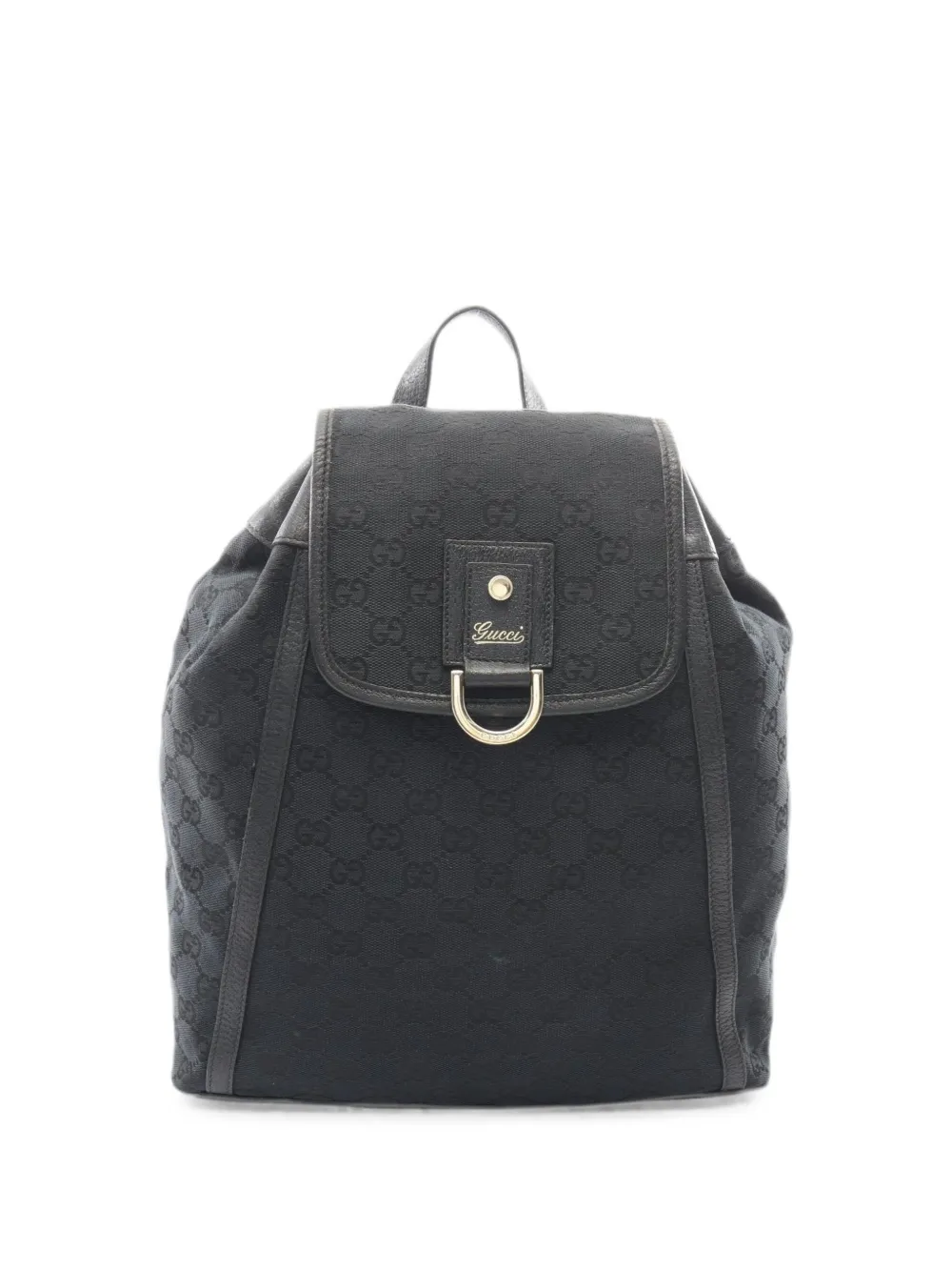 Gucci Pre-Owned 2000s GG top-handle backpack - Nero