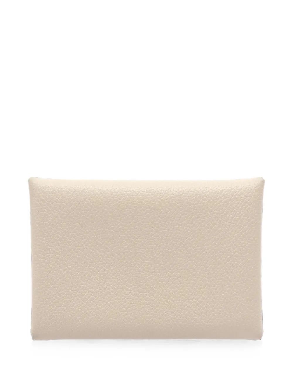 Hermès Pre-Owned 2024 Calviduo Evercolor coin purse - Neutrals