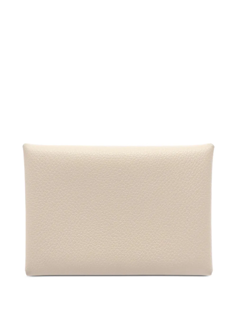 Hermès Pre-Owned 2024 Calviduo Evercolor coin purse - Nude