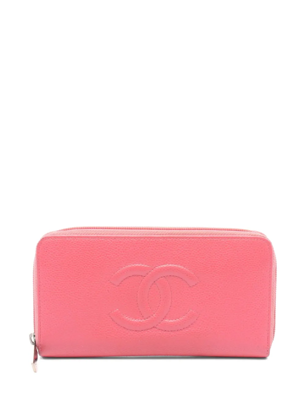CHANEL Pre-Owned 2016-2017 long wallet - Rosa