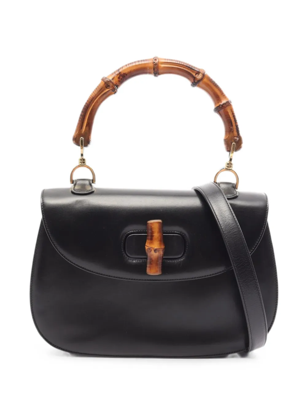 Gucci Pre-Owned 2000s Bamboo tote bag - Nero