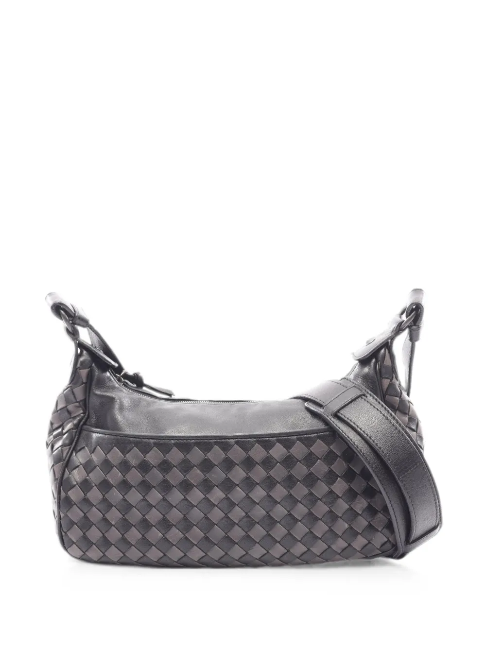 Bottega Veneta Pre-Owned 2000s Intrecciato shoulder bag - Nero
