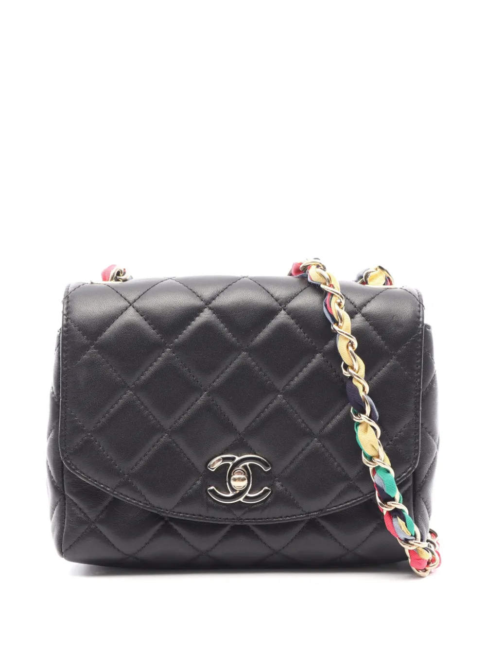 CHANEL Pre-Owned 2021-2022 Matelassé shoulder bag - Schwarz