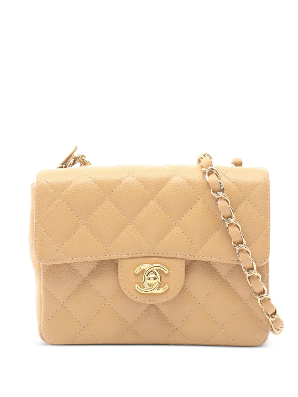 CHANEL Pre-Owned 2003-2004 mini Matelasse shoulder bag - Toni neutri