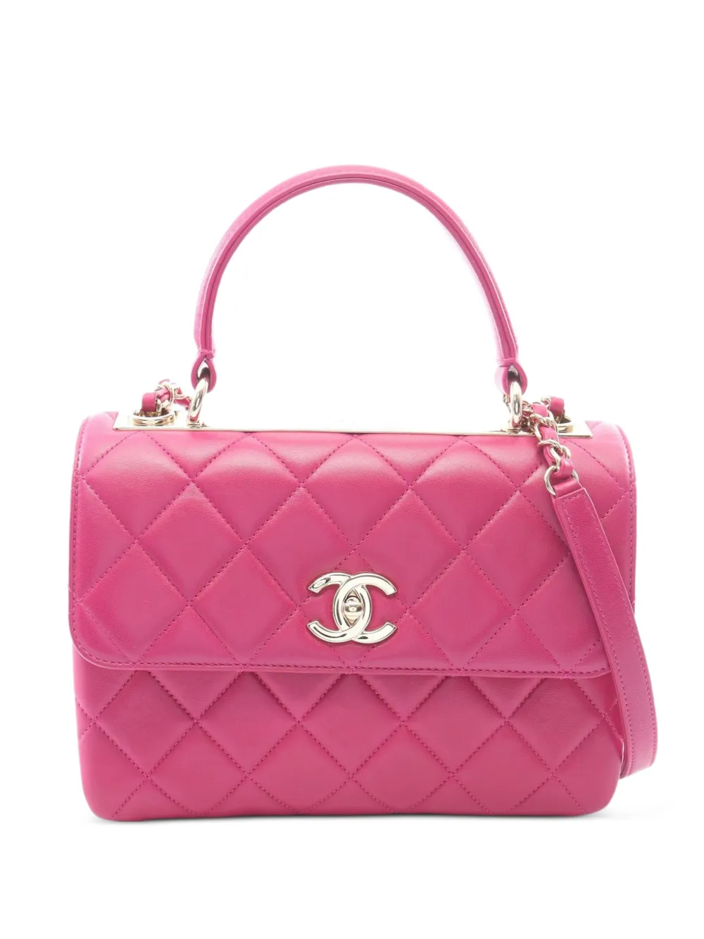 CHANEL Pre-Owned 2019 Trendy CC satchel bag - Rosa